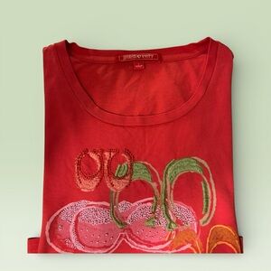 Coach Red Poppy T Shirt